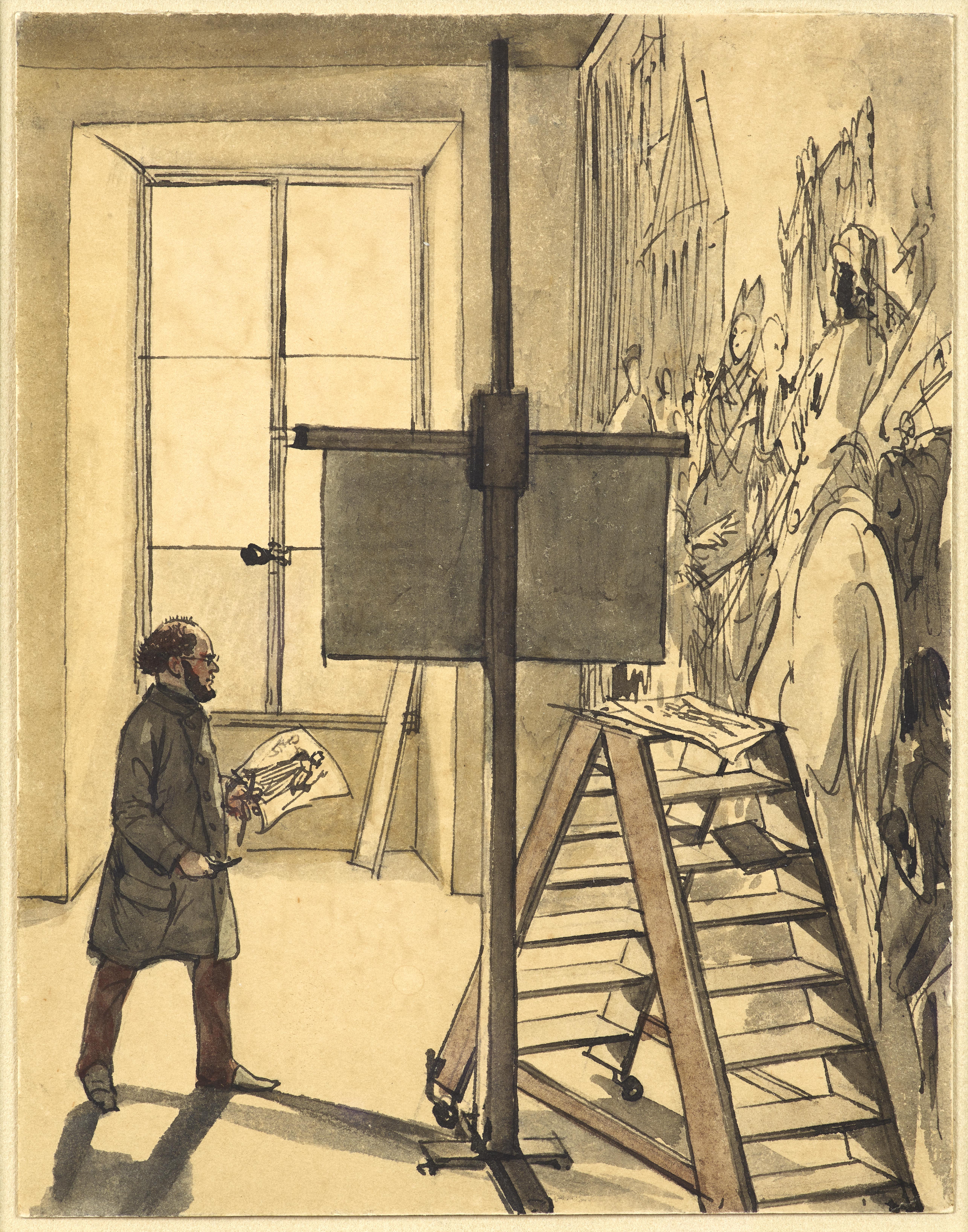 adolph menzel drawings